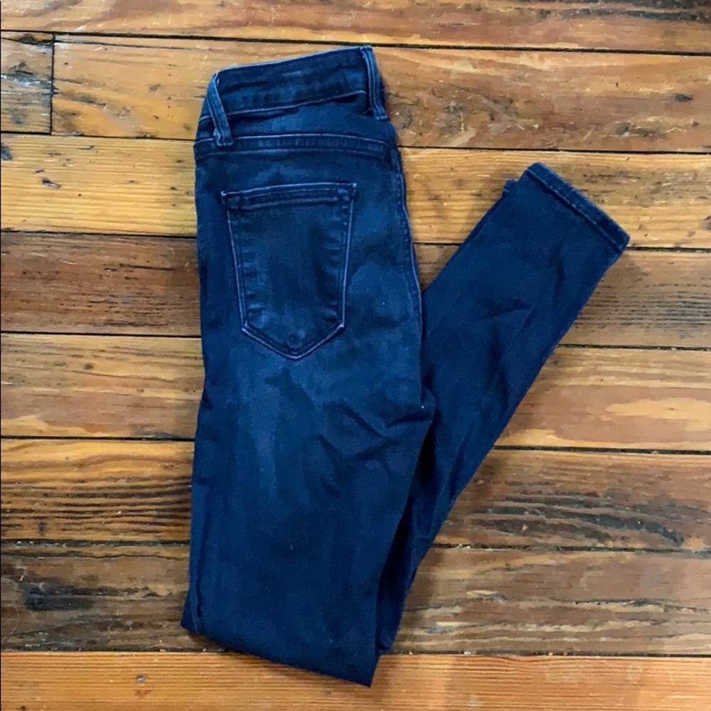 High waisted skinny jeans size 27P